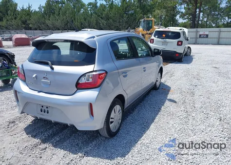 2024 Mitsubishi Mirage Es/Le from USA, damaged, VIN ML32AUHJ7RH007751